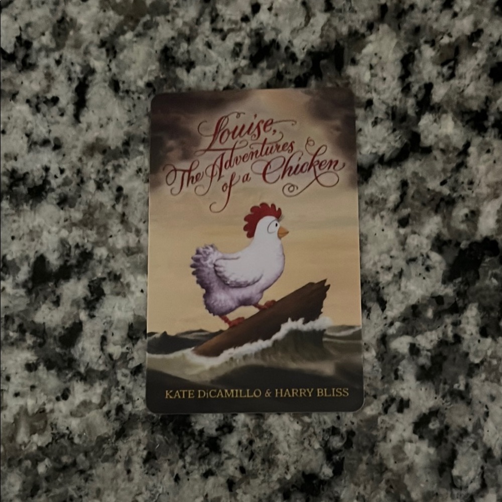 Yoto card- Louise, The Adventures of a Chicken Book